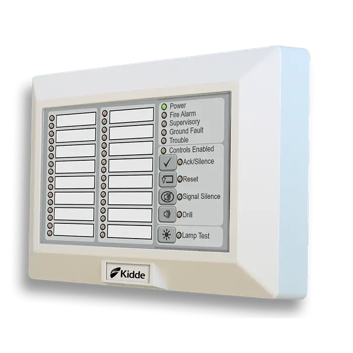 Kidde Remote Annunciator LED 16-Zone Fire Safety Monitor
