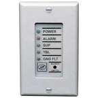 Kidde Remote Annunciator Wall Plate One Gang White Fire Alert