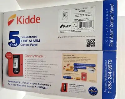 Kidde Semi Flush Trim Kit Red for 3 or 5 Zone Fire Systems