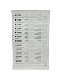 Kidde Test Point Pipe Labels Durable Fire Safety Identification