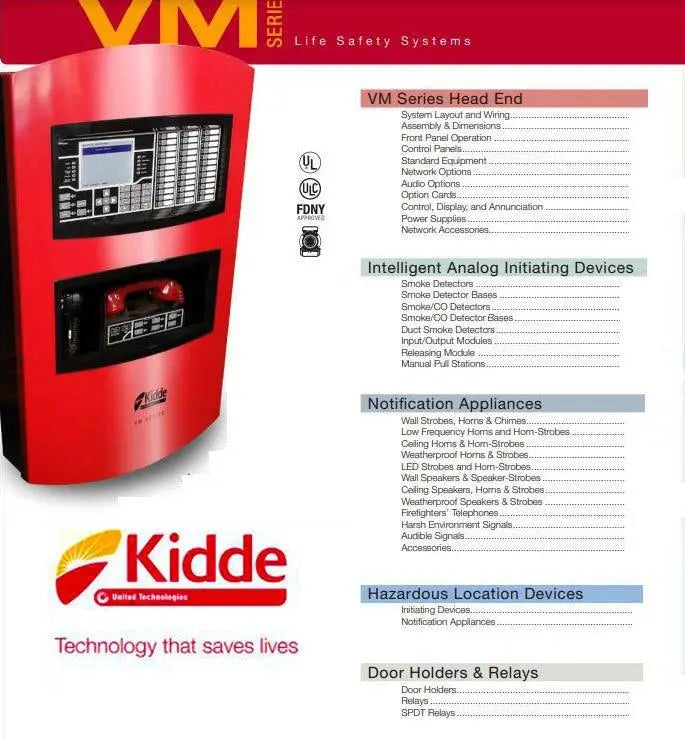 Kidde Wall Horn Low Frequency Fire Alarm for Safety Contractors