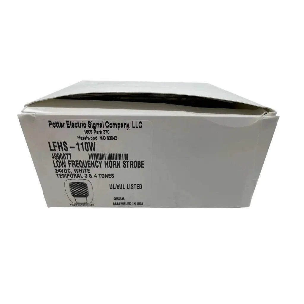 Kidde Wall Horn Low Frequency White UL/FM Fire Alarm Signal