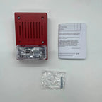 Kidde Wall Horn Strobe Red 15-110cd UL/FM Fire Alarm