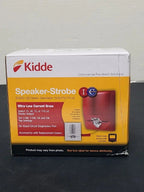 Kidde Wall Speaker Strobe 15-110cd Reliable Fire Alarm Safety