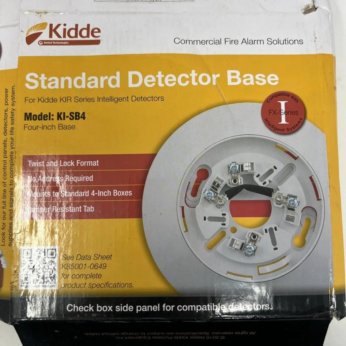 Kidde Waterproof Fire Alarm Signal Box Durable Safety Accessory