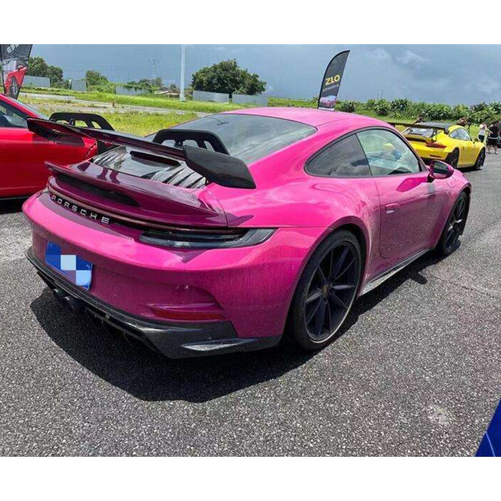 GT3 Style PP Material Full Body Kit for Porsche 911 992