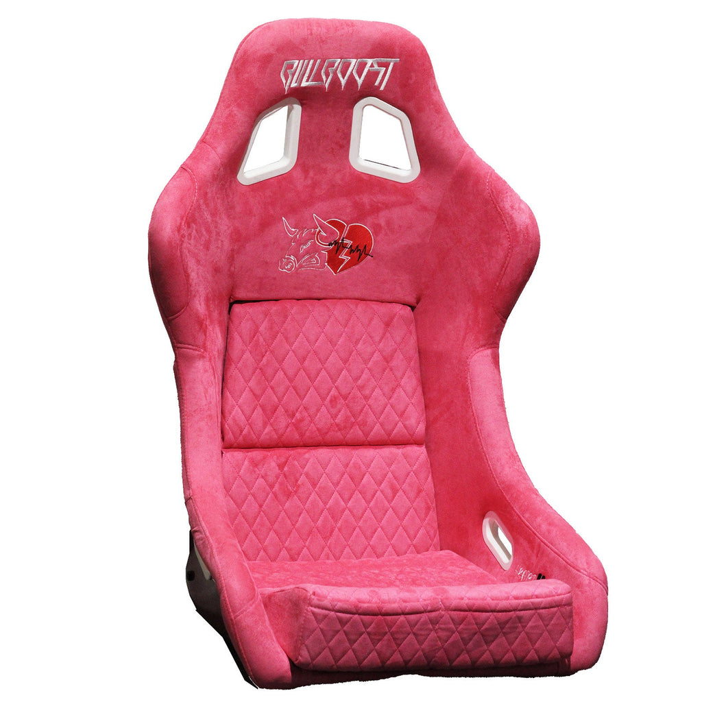 Bull Boost Adjustable Racing Lowered Ultra Max Bucket Seat w/ Seat Rails
