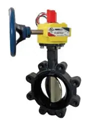 Lug Butterfly Valve with Switch for Fire Protection Systems Durable and Corrosion Resistant