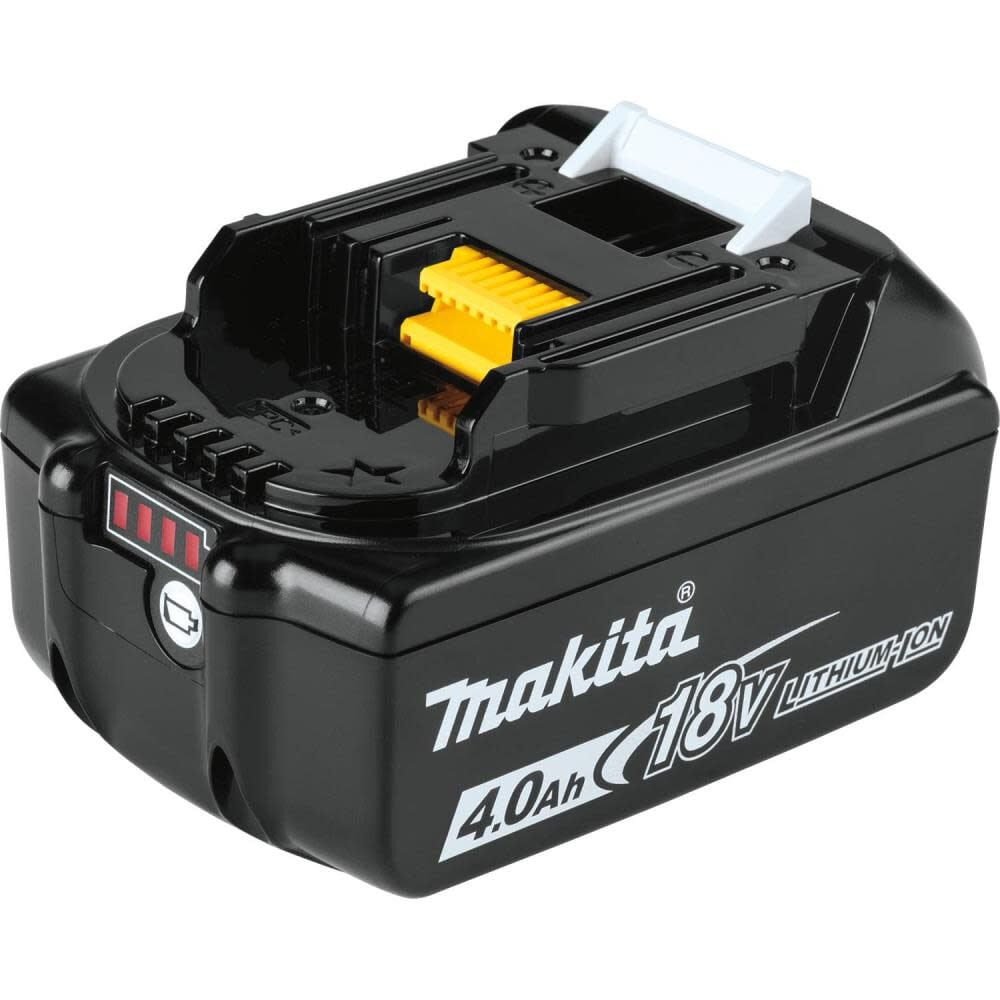 Makita XUX02SM1X2 18V LXT® Lithium-Ion Brushless Cordless Couple Shaft Power Head Kit w/ 13" String Trimmer & 20" Articulating Hedge Trimmer Attachments, with one battery (4.0Ah)