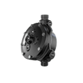 Mdl J-2 Flow Control Valve With Halar Coating 2"