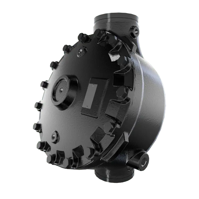 Mdl J-2 Flow Control Valve With Halar Coating 2"