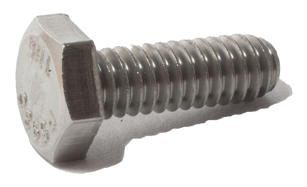 6-32 x 5/8 Hex Head Machine Screw 18-8 Stainless Steel
