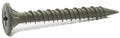 8 x 1 1/4 Phillips Wafer Hi-Low Cement Board Screws w/ Nibs Spoon Point Ruspert Coated - Carton (5000)
