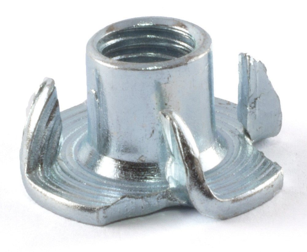 5/16-18 x 5/8 Tee Nut 4 Prong Zinc Plated