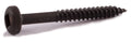 6-9 x 1 1/2 Square Pan Face Framing Screw Coarse T17 Black Oxide - Carton (7,000)