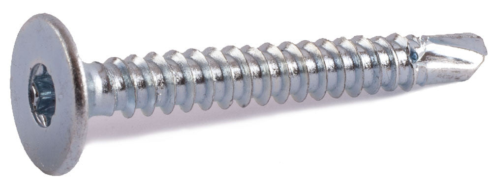 10-16 x 1 1/2 Star Wafer Self Drilling Screw Zinc Plated (T3)