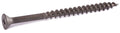 8 x 1 1/4 Phillips Flat Particle Board Screw Plain Lubed - Carton (8,000)