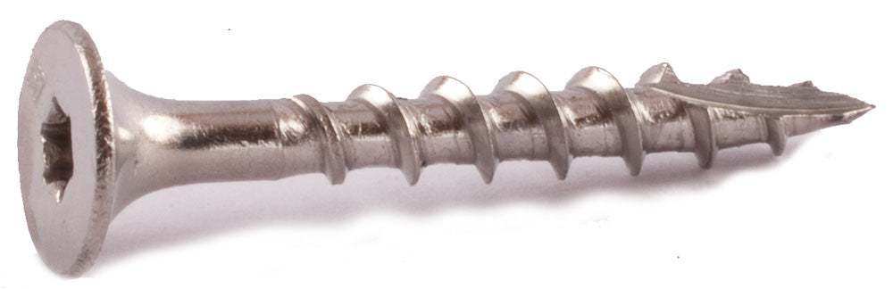 8 x 1 5/8 Simpson Bugle-Head Wood Decking Screws - 6-Lobe Drive 305 SS - Bulk Pail (4000)