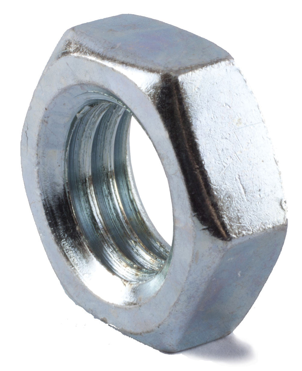 7/8-9 Hex Jam Nut Zinc Plated