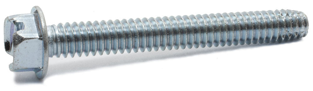1/4-20 x 1 3/4 Slotted HWH Machine Screw Type F Zinc Plated