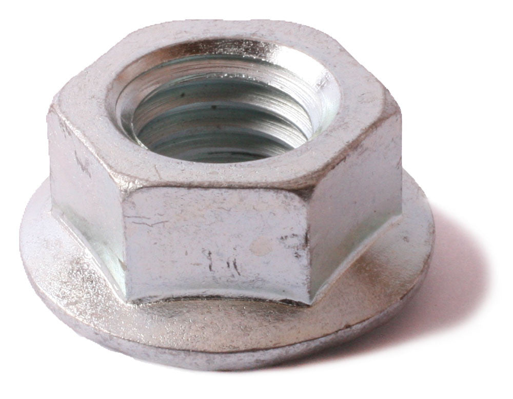 5/8-11 Serrated Flange Nut Zinc Plated