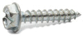 12 x 2 1/2 Slotted Hex Washer Head Sheet Metal Screw Zinc Plated