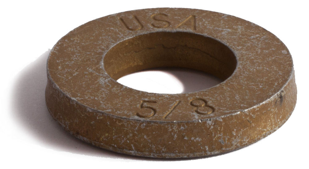 7/16 Extra Thick USS Flat Washer Yellow Zinc Plated