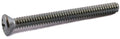 8-32 x 5/8 Phillips Oval Head Machine Screw Zinc