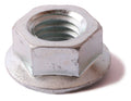 10-24 Serrated Flange Nut Zinc Plated