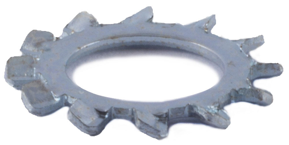 #4 External Tooth Lockwasher Zinc Plated