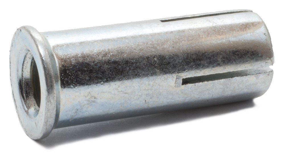 1/2-13 Lipped Drop-In Anchor Zinc Plated (50)