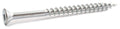 8 x 1 3/4 Square Flat Particle Board Screw w/ Nibs T17 Zinc Plated - Carton (4,000)
