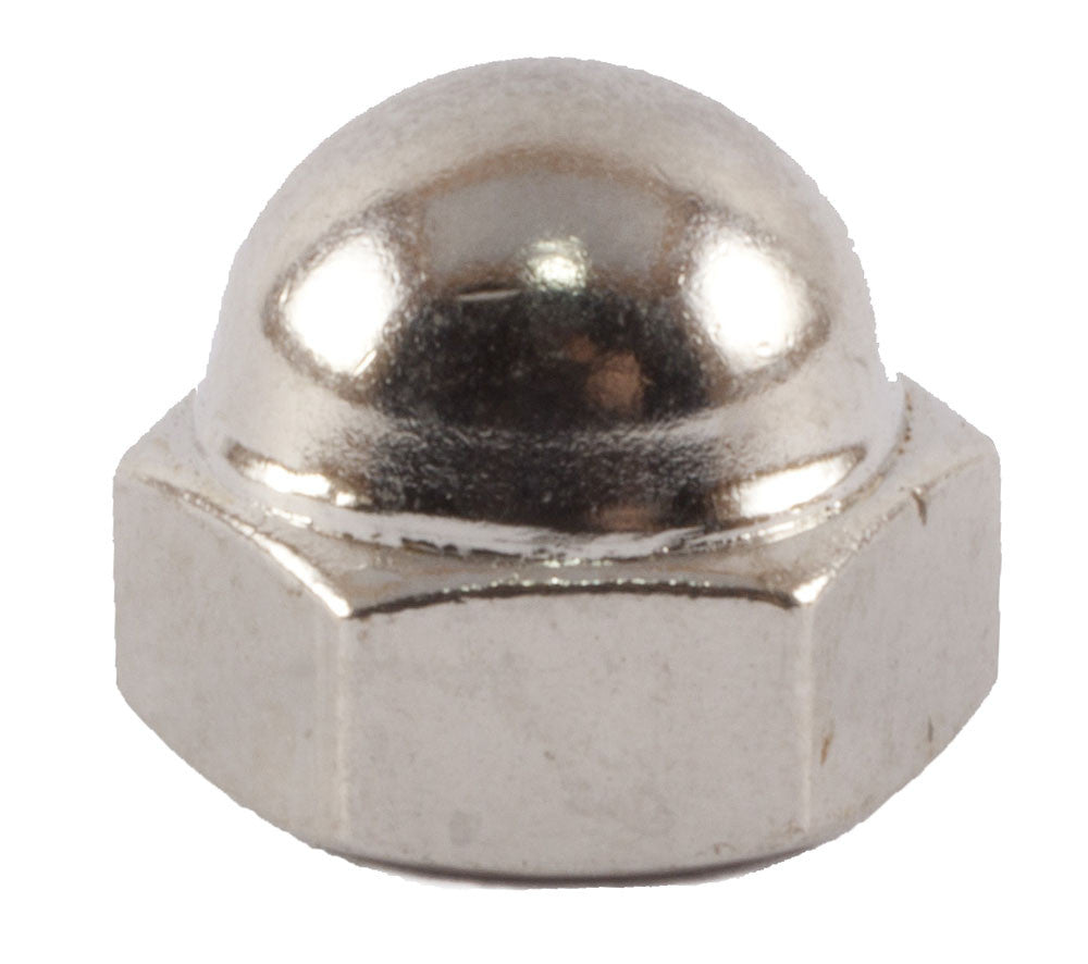 8-32 Cap Nut Nickel