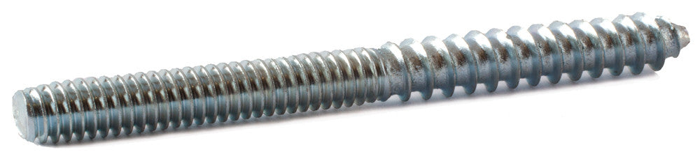 5/16-18 x 6 Hanger Bolt Fully Threaded Zinc Plated