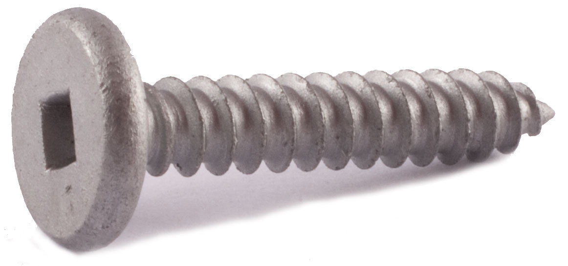 10 x 1 Simpson Pancake-Head Screw - Square Drive 410 SS - Carton (1000)