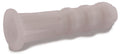 14-16 x 1 1/4 Ribbed Plastic Anchor Nylon White