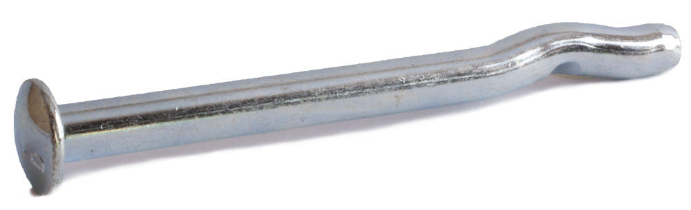 1/4 x 2 1/2 Mushroom Spike Zinc Plated (100)