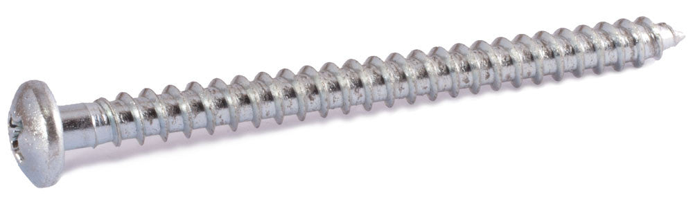 10 x 2 Phil Pan Sheet Metal Screw Zinc Plated