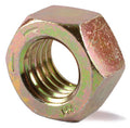 7/8-9 Grade 8 Finished Hex Nut Yellow Zinc Plated
