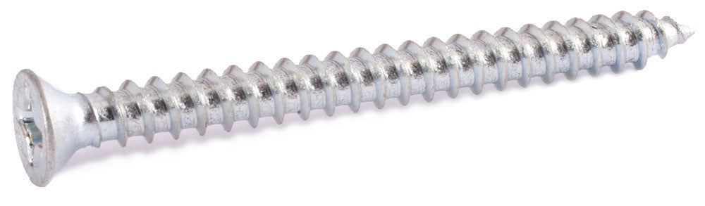 6 x 5/8 Phil Flat Sheet Metal Screw Zinc Plated