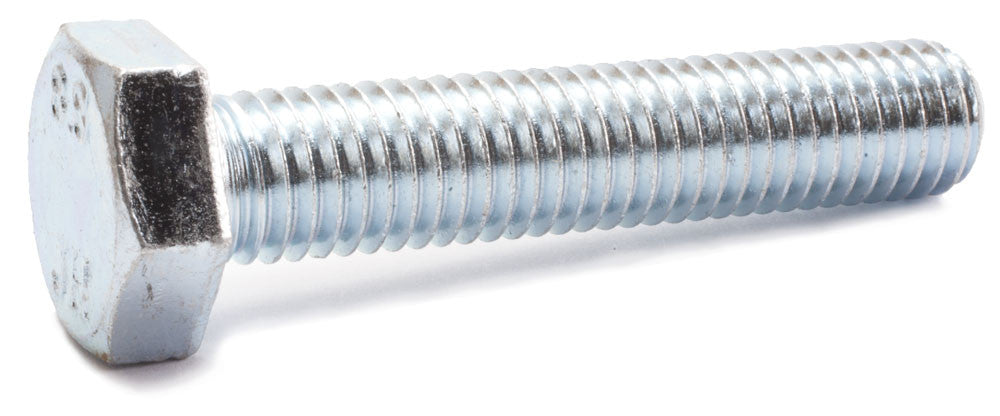 M5-.80 x 16 Hex Cap Screw 8.8 DIN 933 Zinc Plated (Fully Threaded)