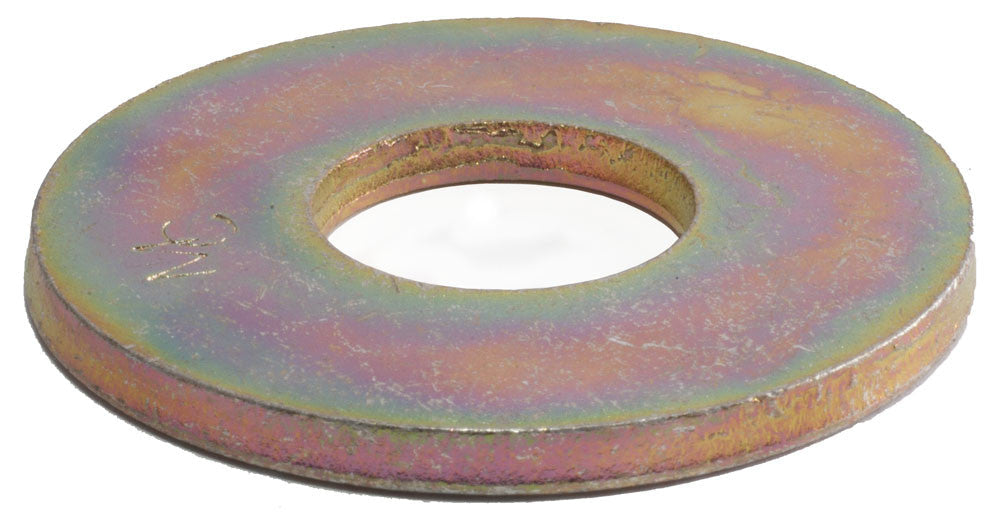 3/4 Grade 8 USS Flat Washer Yellow Zinc Plated