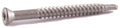 7 x 2 1/4 Simpson Trim-Head Self-Drilling Siding Screw - Square Drive 410 SS - Carton (4000)
