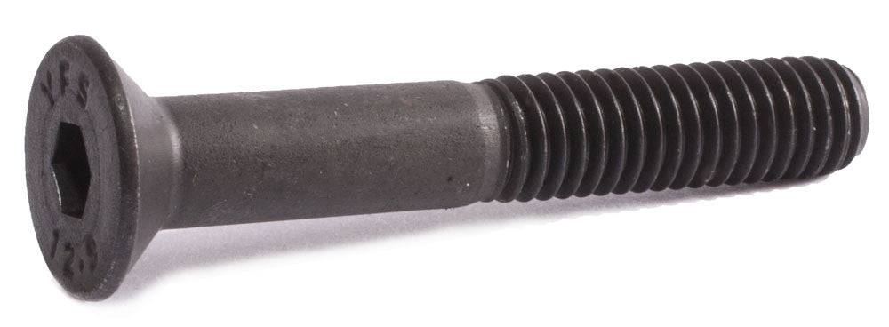 M5-0.80 x 60 Flat Socket Cap Screw 12.9 DIN 7991 Black Oxide