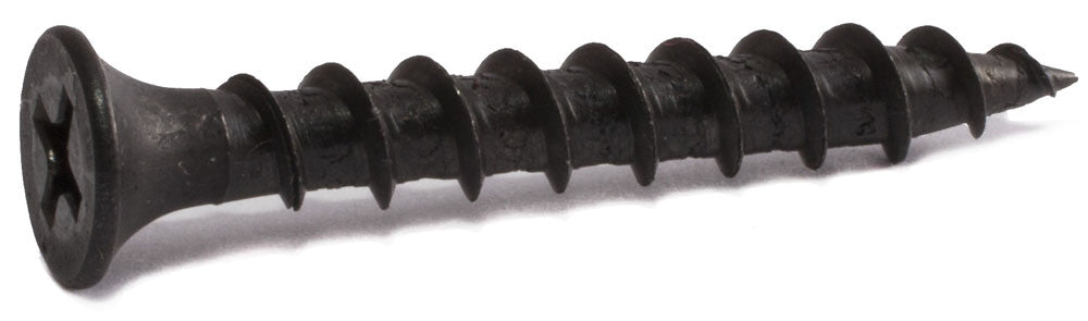 10 x 1 1/2 Phillips Bugle Laminating Screws Black Phosphate - Carton (5000)