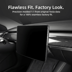 Model 3 / Y Display Cover - Dry Carbon Fiber Interior Mods
