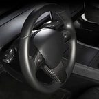 Model 3 / Y Steering Wheel Patch - Carbon Fiber Interior Mods