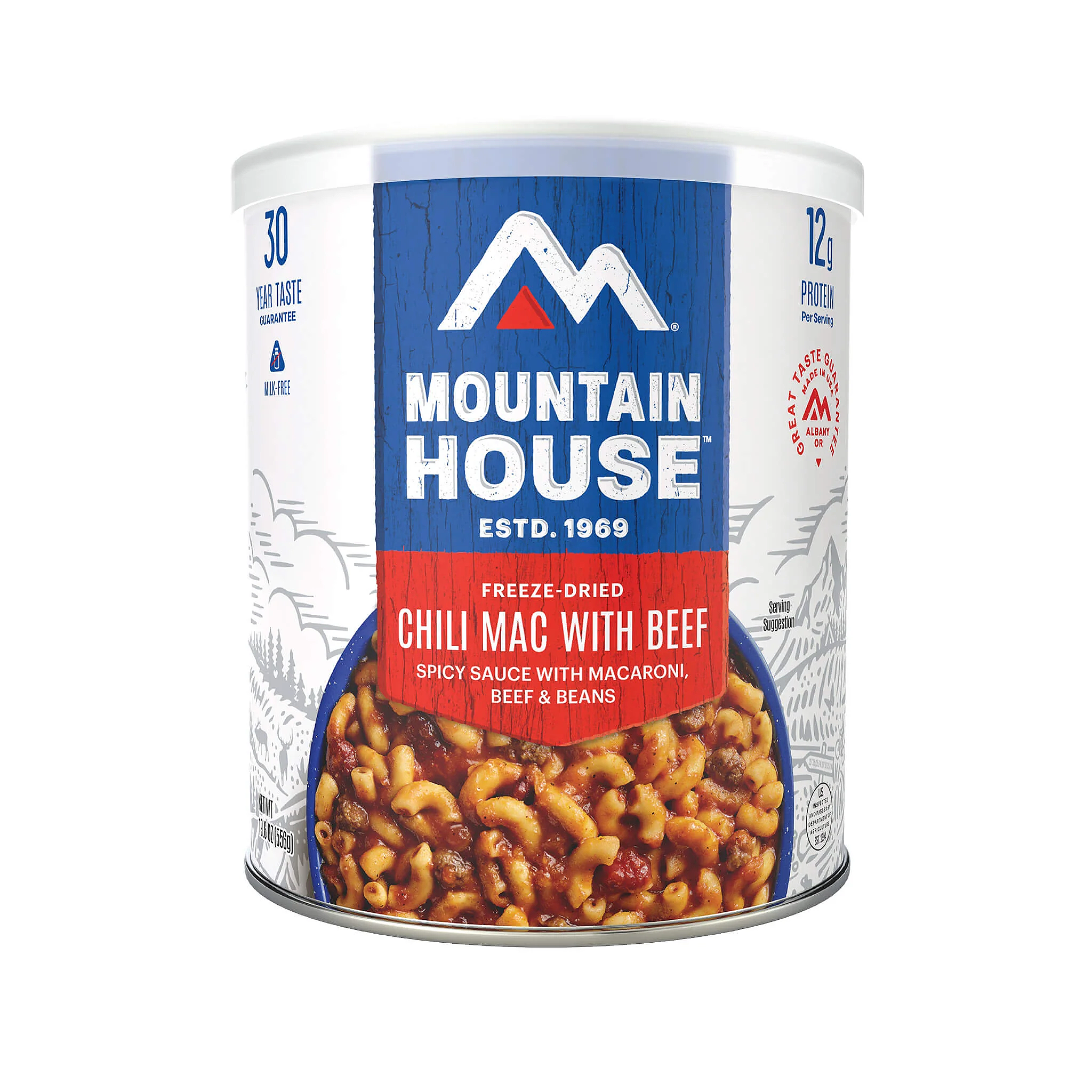 Mountain House Chili Mac with Beef #10 Can