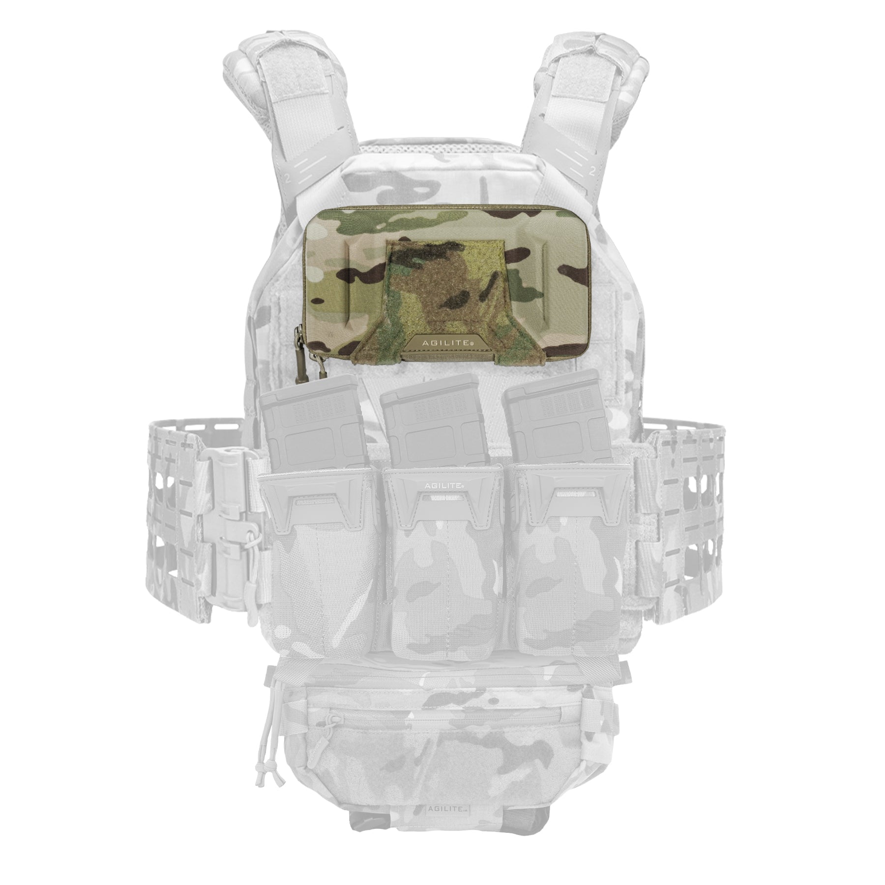 Agilite Battleshell - Tactical Phone Case - Fits Any Smartphone & Dual Charging‑Cable Exit Ports