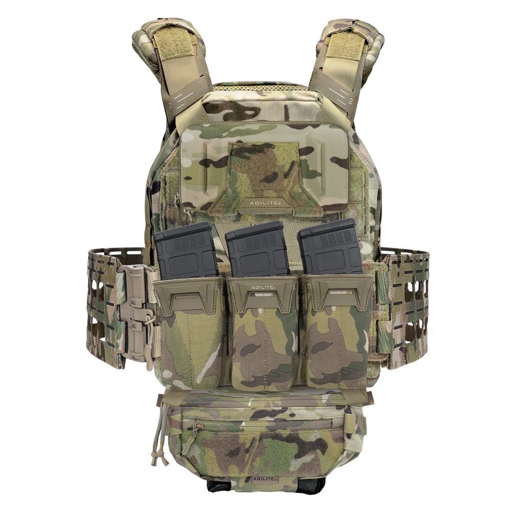 Agilite Battleshell - Tactical Phone Case - Fits Any Smartphone & Dual Charging‑Cable Exit Ports